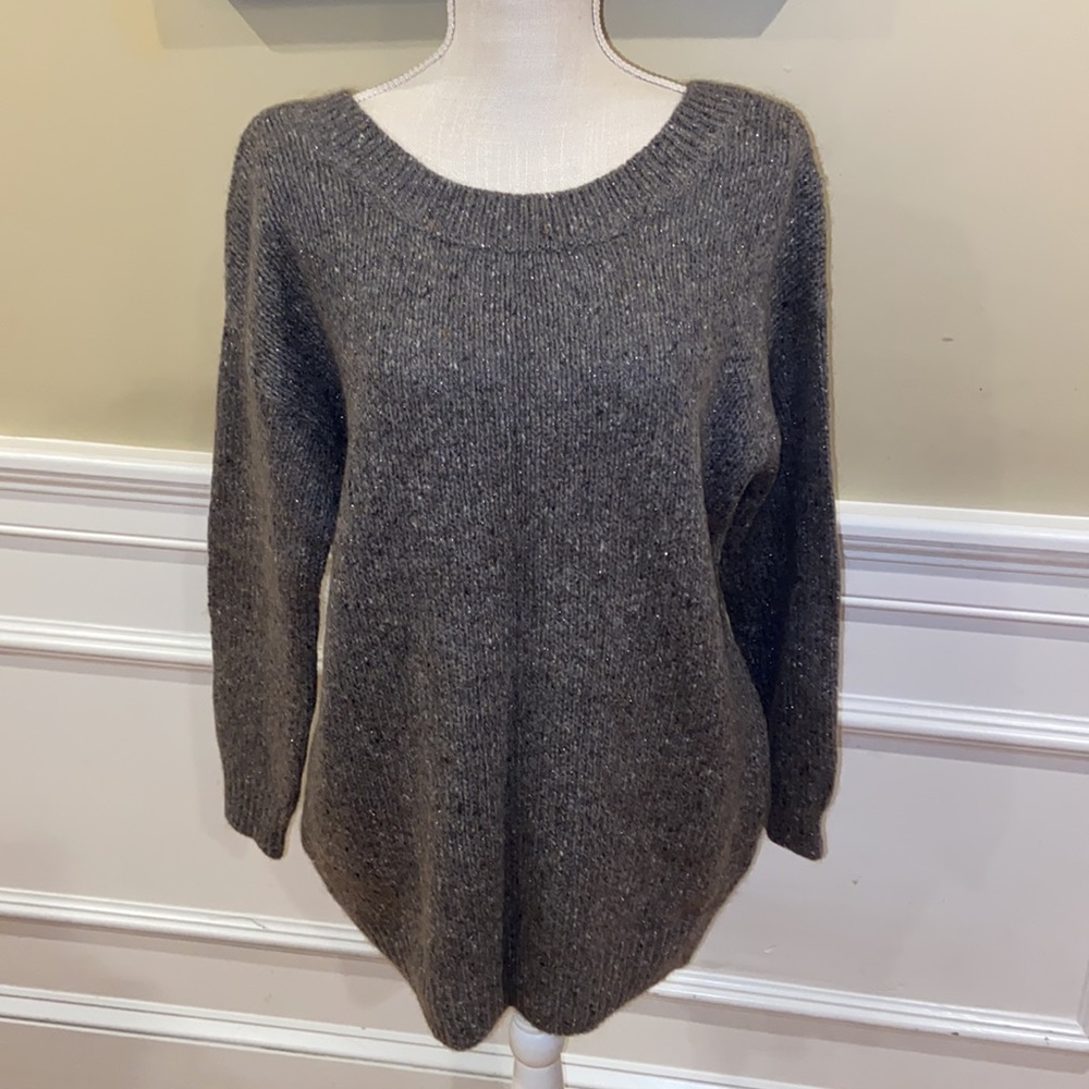 Vince Wool Mohair Scoop Back Sweater - Picture 3 of 8